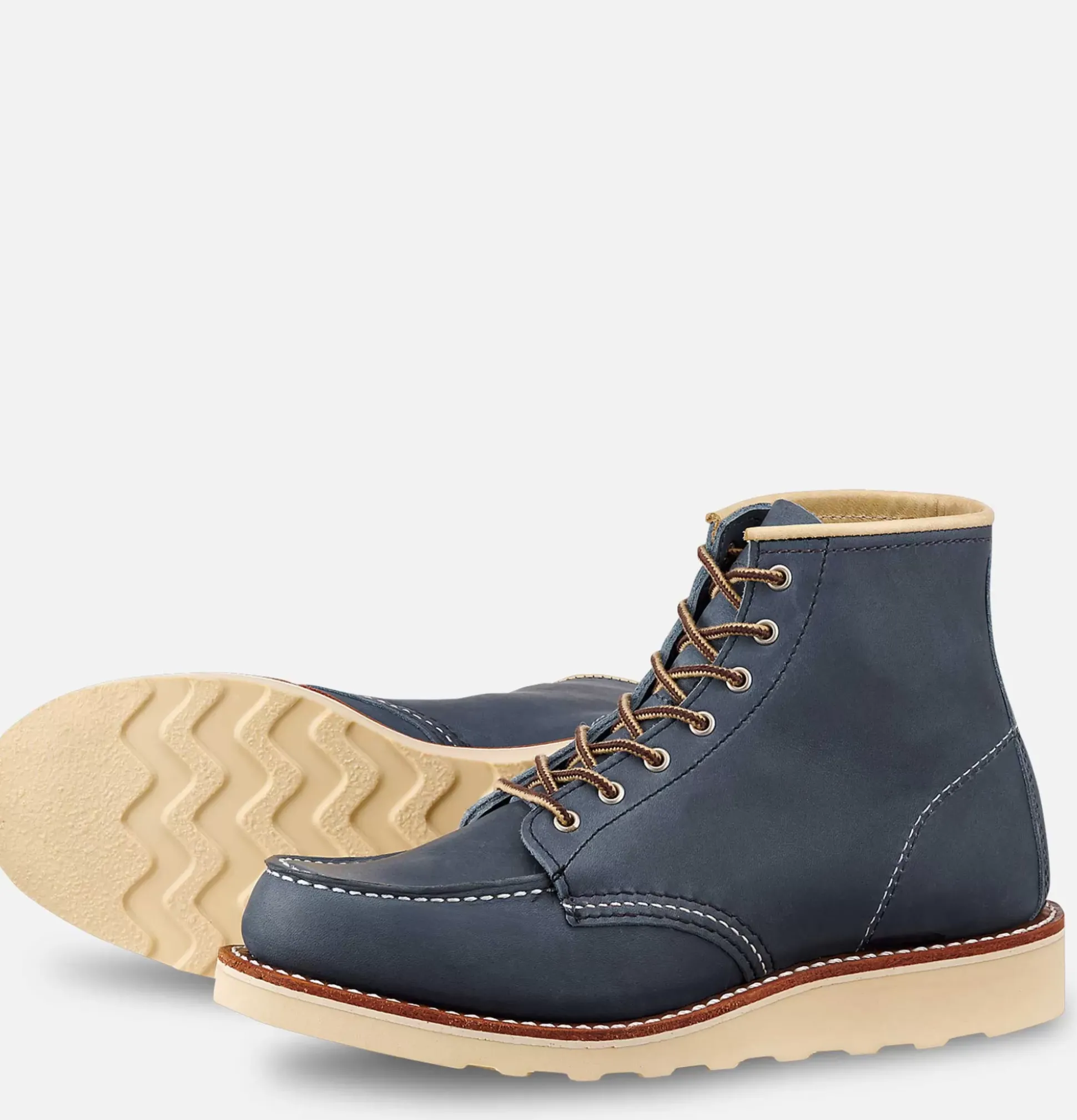 3353 - Moc Toe Femme Indigo