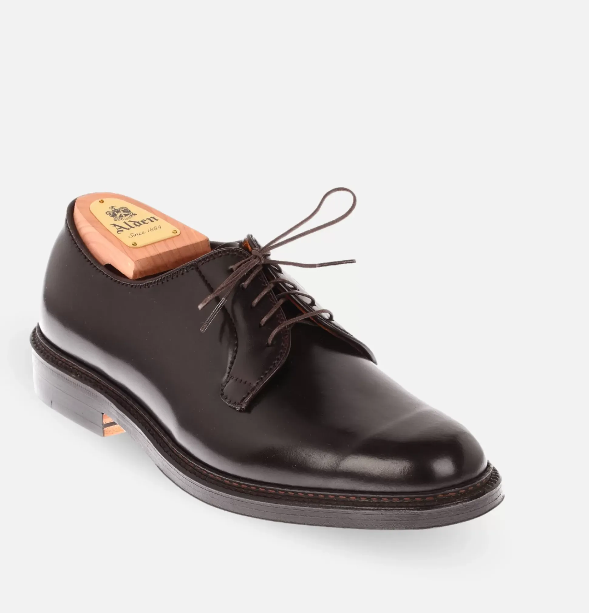 990 - Plain Toe Blucher Cordo