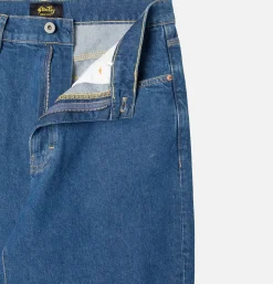 5 Pocket Jean Denim Mid Stonew