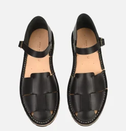 Artisanal Sandal Shoe 11 Black