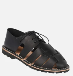 Artisanal Sandal Shoe Black