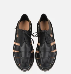 Artisanal Sandal Shoe Black