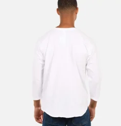 Baseball Tee White