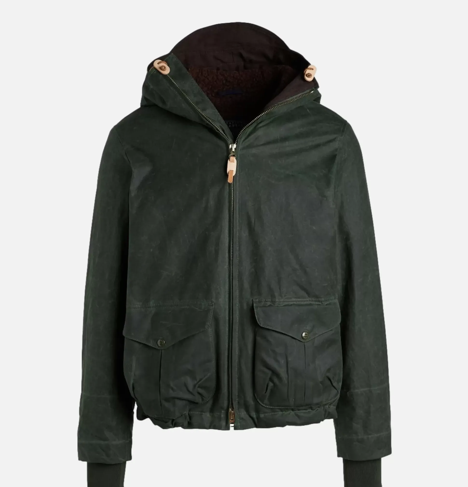 Blazer Coat Waxed Green