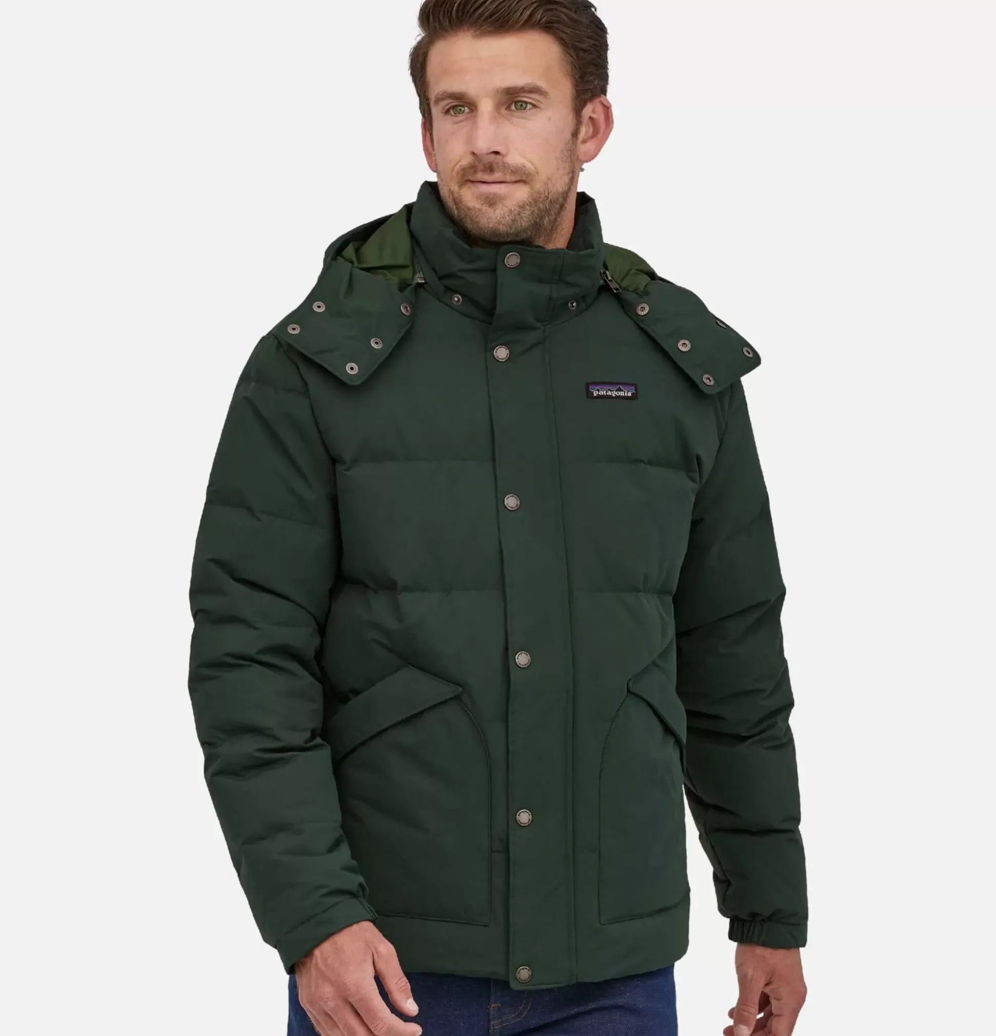 Blouson G9 Waxed Moss Green