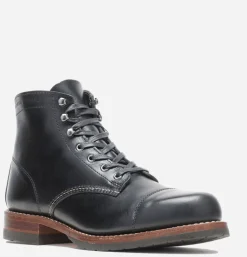 Boots Cap Toe Black