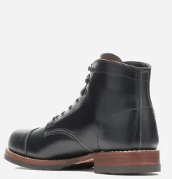 Boots Cap Toe Black