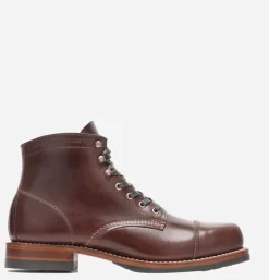 Boots Cap Toe Brown