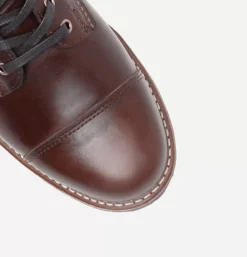 Boots Cap Toe Brown