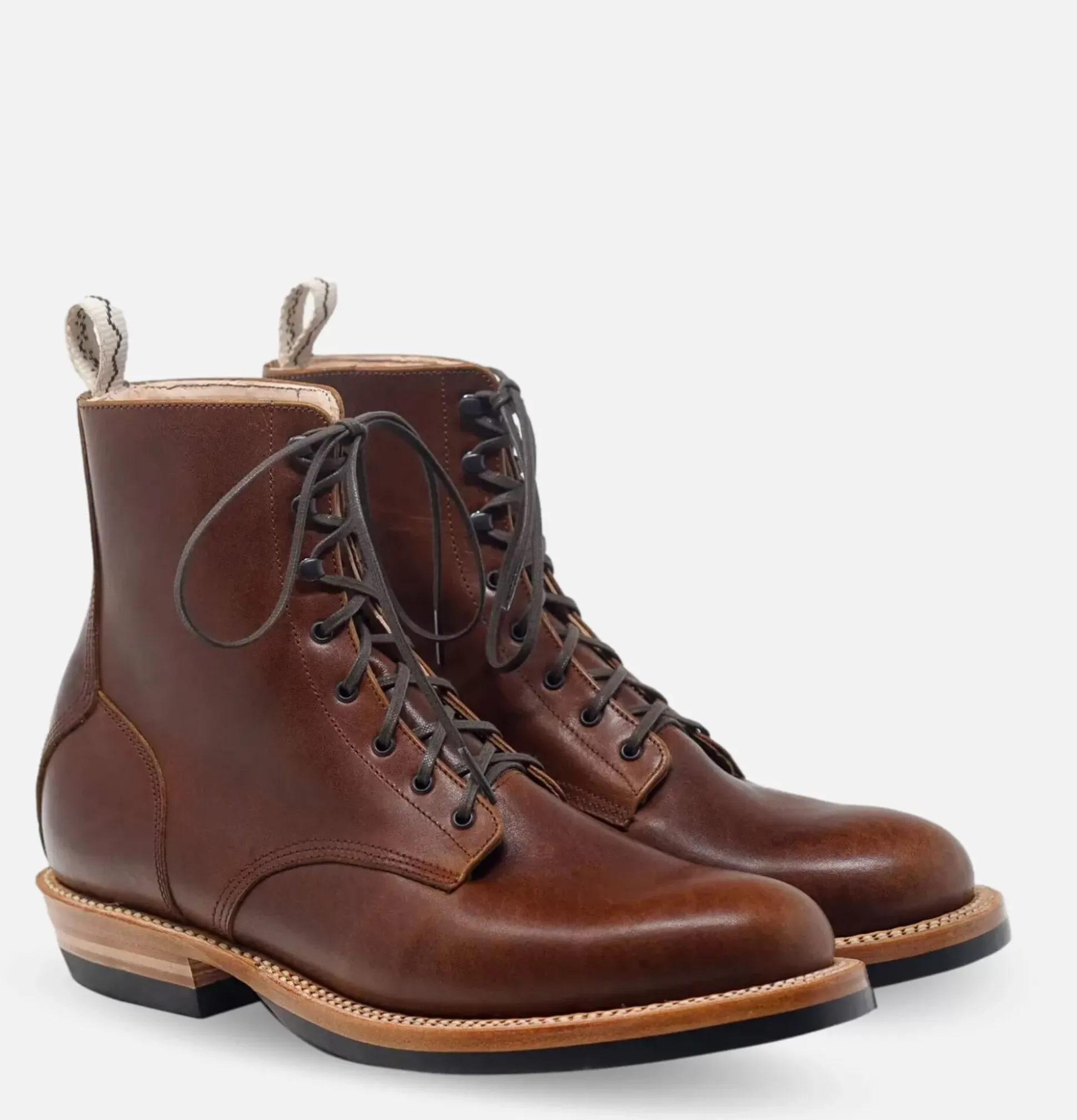 Bottes Plain Toe Db Hunter Tobacco