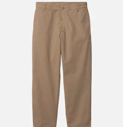 Calder Pant Twill Leather