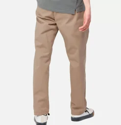 Calder Pant Twill Leather