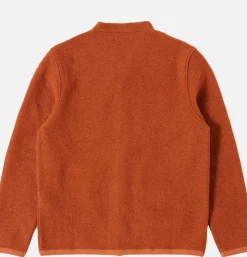 Cardigan Wool Orange