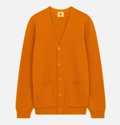 Cardigan Youri Merino Ocre
