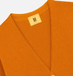 Cardigan Youri Merino Ocre