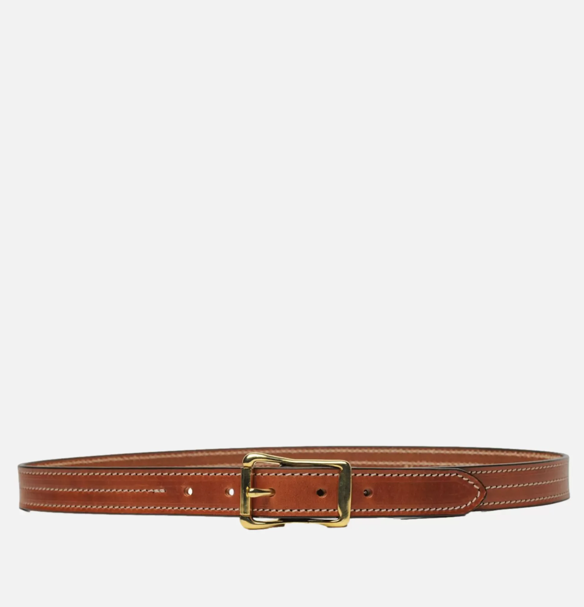 Ceinture Triple Stitched Havana