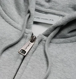 Chase Hooded Jacket Grey Heather