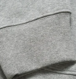 Chase Neck Zip Sweat Grey Heather