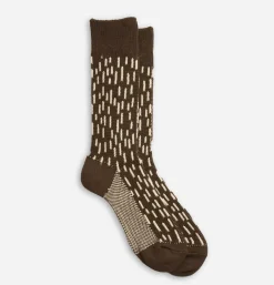 Chausettes Raindrop Brown