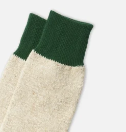 Chaussette Double Silk Vert