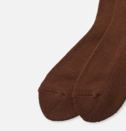 Chaussettes Loose Pile Chocolat