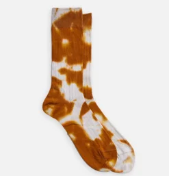 Chaussettes Tie Dye Formal Brown
