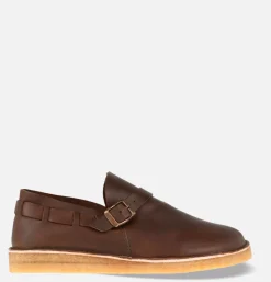 Chaussures Corso Buckle Monk Brown