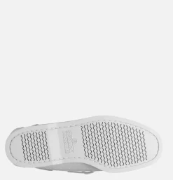 Chaussures Docksides White Suede