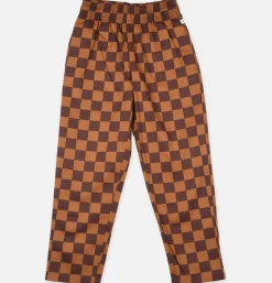 Chef Pant Checker Brown
