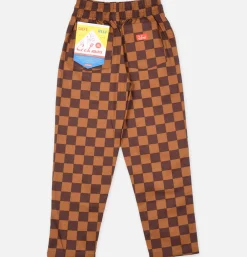 Chef Pant Checker Brown