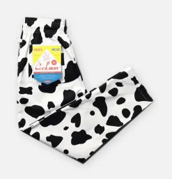 Chef Pant Cow White