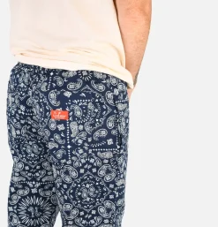 Chef Pant Paisley Navy