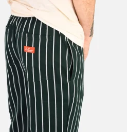 Chef Pant Stripe Green