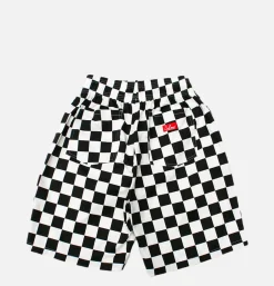 Chef Short Checker Black