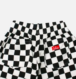 Chef Short Checker Black