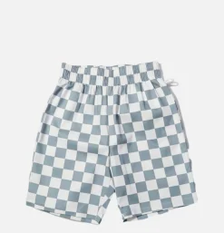Chef Short Checker Gray