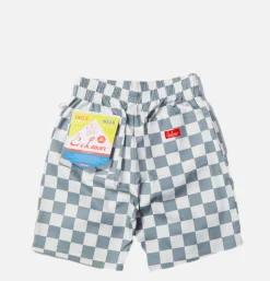 Chef Short Checker Gray