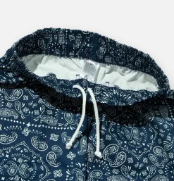 Chef Short Paisley Navy