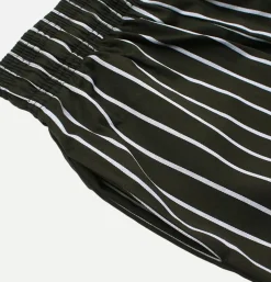 Chef Short Stripe Black