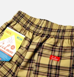 Chef Short Tartan Beige