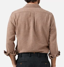 Chemise Abstract Brown