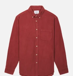 Chemise Lobo Cord Bordeaux