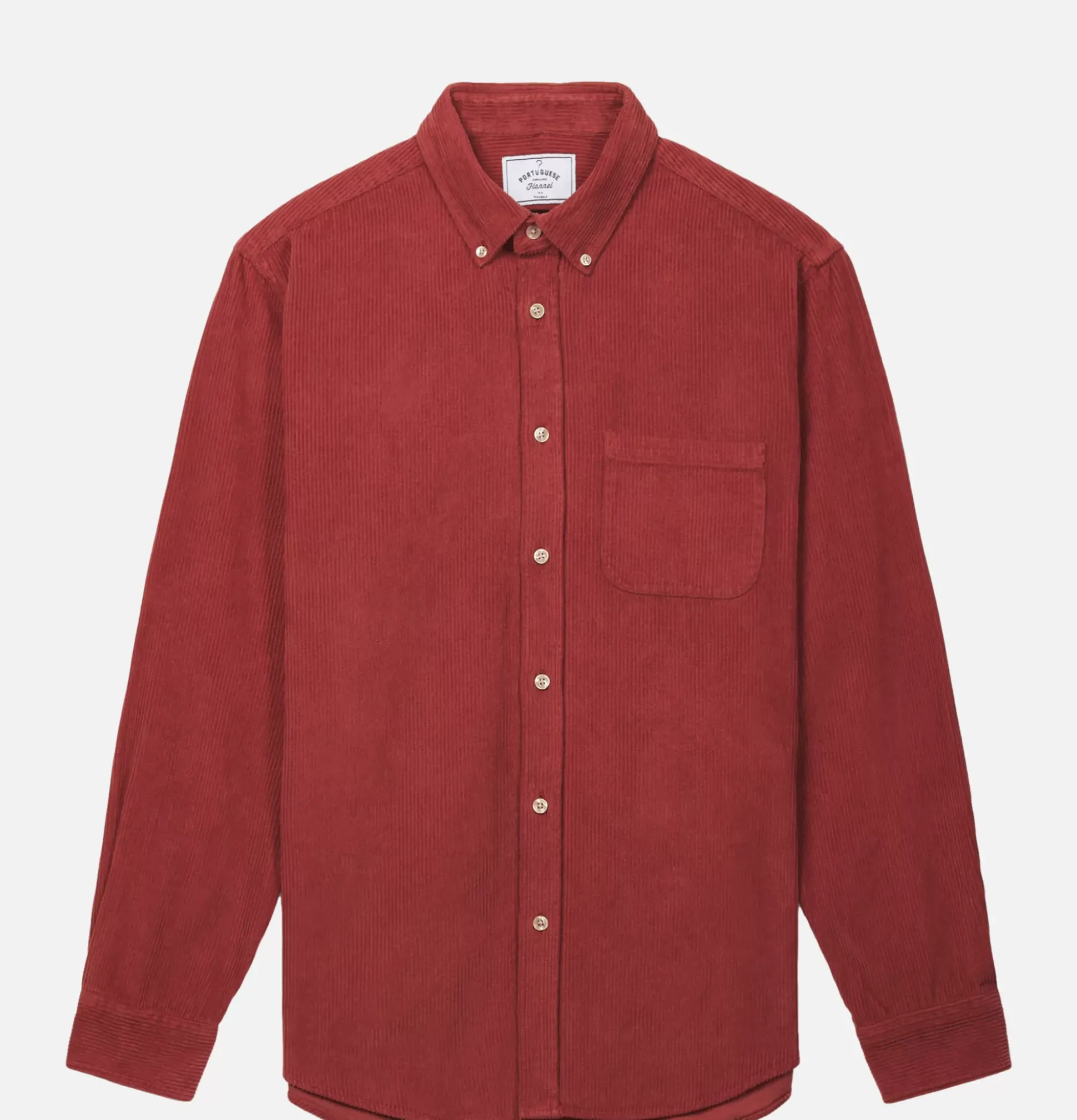 Chemise Lobo Cord Bordeaux