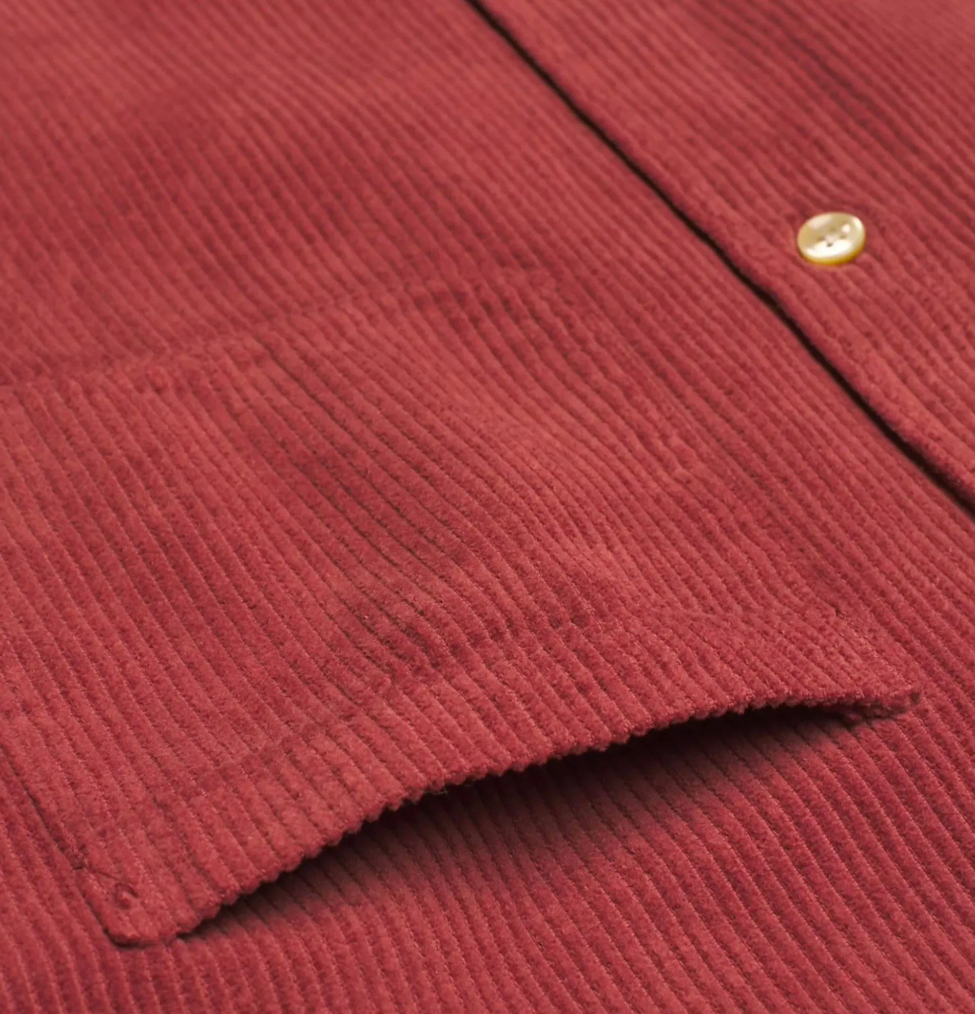Chemise Lobo Cord Bordeaux