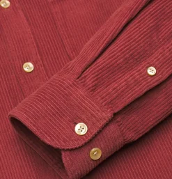 Chemise Lobo Cord Bordeaux