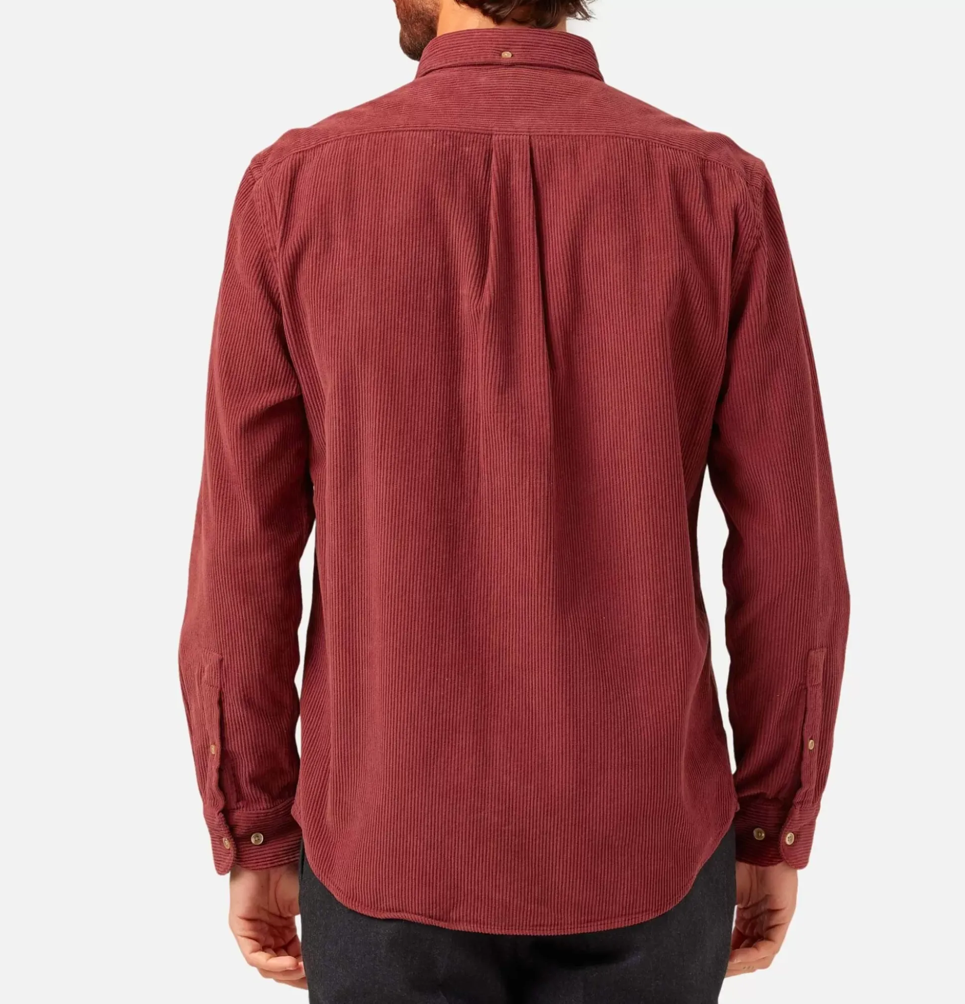 Chemise Lobo Cord Bordeaux