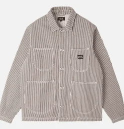 Coverall Jacket Hickory Black