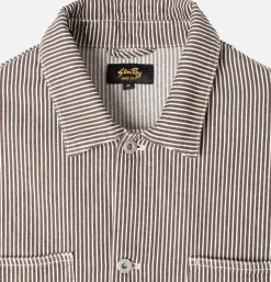 Coverall Jacket Hickory Black