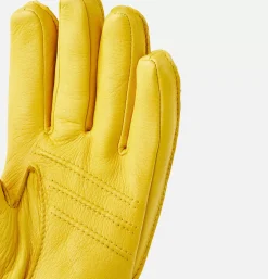 Deerskin Gloves Yellow