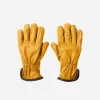 Deerskin Lined Gloves Tan